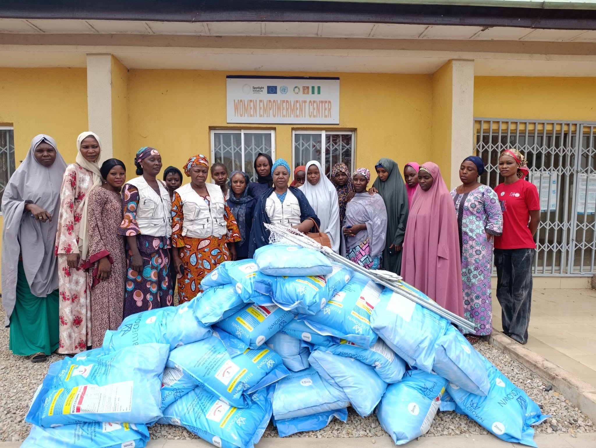 Women at a Women Empowerment Center